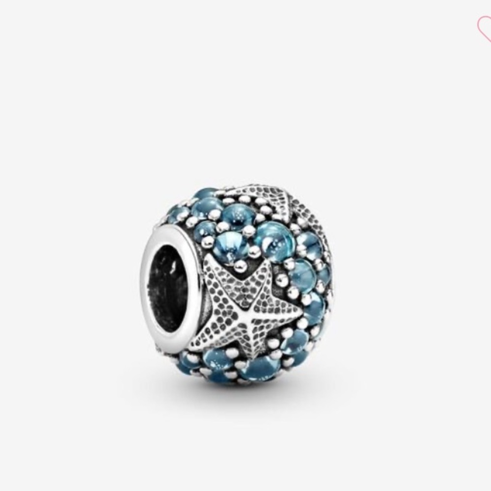 PANDORA Ocean and Starfish Pavé Charm